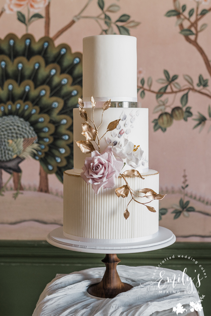 Shades Of Peach Wedding Cake » Once Upon A Cake