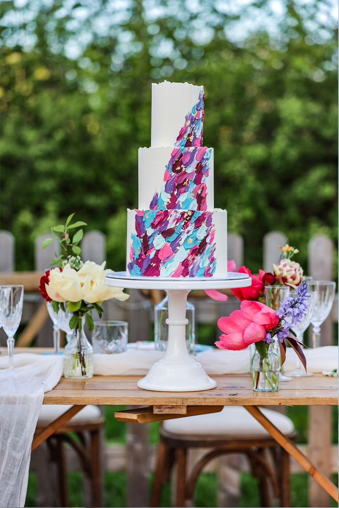 Herstmonceux Observatory bright wedding cake shoot