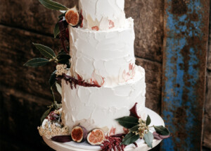 rustic wedding cake montage farm east sussex
