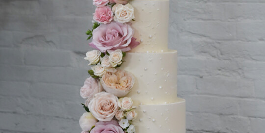 Firle Place Wedding Cake East Sussex Floral
